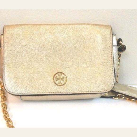 tory burch gold crossbody